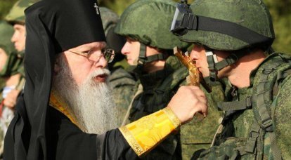 Военные священники в боевых порядках
