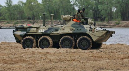 BTR-82A para tropas de ingeniería