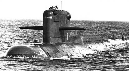 레닌주의 유형의 탄도 미사일을 장착 한 핵 잠수함. Project 667-A "Navaga"(양키 -I 클래스)