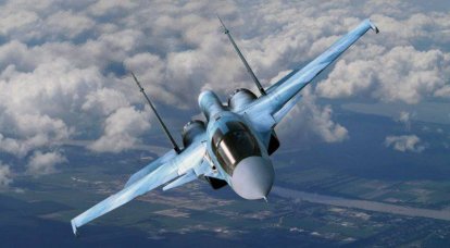 Su-34 adoptado por la fuerza aérea rusa