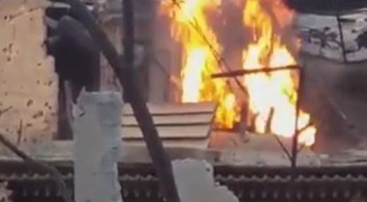В Сирии сгорел Т-72 с «уголковой защитой»