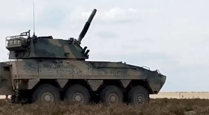 Rekaman mortir self-propelled Polandia M120 Rak, yang digunakan oleh salah satu brigade Angkatan Bersenjata Ukraina, telah muncul