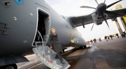 Самолёт министра обороны Германии сломался во время визита в Литву