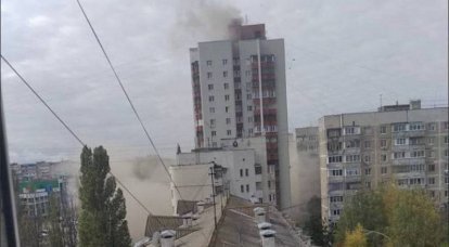 ВСУ нанесли удар по Белгороду, повреждения получил многоэтажный дом