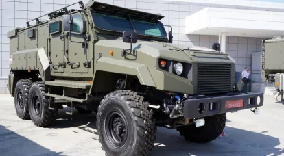 Armored mobil Z-STS "Akhmat": cepet lan gampang