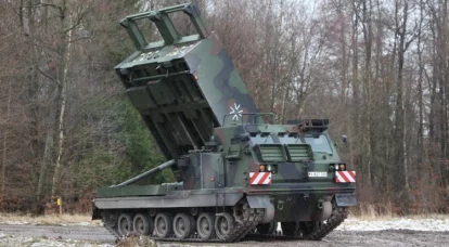 Német MLRS MARS II az ukrán hadsereg számára