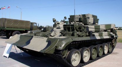 Armored recovery vehicle BREM-1
