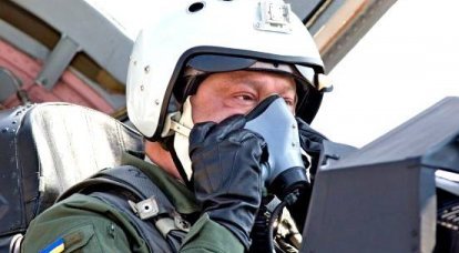Повторил за Путиным: Порошенко совершил полет на истребителе МиГ-29