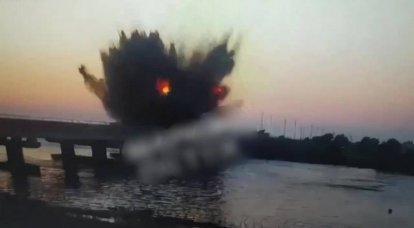 Chongarsky köprüsüne yapılan saldırı, Ukrayna Silahlı Kuvvetlerinin bir başka bilgi "zaferi"