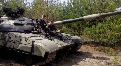 Chars ennemis de l'Ukraine : série T-64