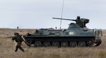 Presse allemande : en Russie, les véhicules blindés de transport de troupes MT-LB sont équipés d'armes utilisées pour combattre les sous-marins