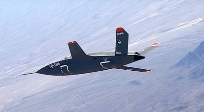 Nos EUA, durante os testes, recebeu danos no disfarce UAV XQ-58 Valkyrie