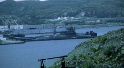 Anti-sabotage drills on one of the bases of the submarine forces of the Northern Fleet of the Russian Federation