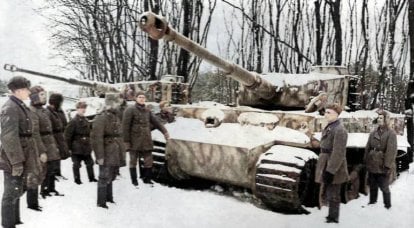 استفاده از تانک های اسیر شده آلمانی و اسلحه های خودکششی در ارتش سرخ در آخرین مرحله جنگ و در دوره پس از جنگ.