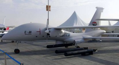In der Russischen Föderation begannen Tests des Emirati UAV United 40