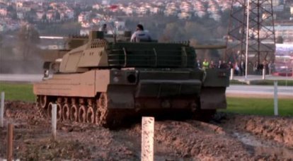 O MBT Altay é criado levando em consideração a experiência "mina" das Forças Armadas Turcas