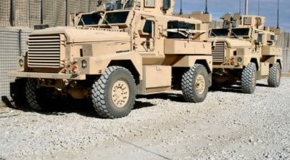 Usó vehículos blindados MRAP estadounidenses comprados por Polonia para cubrir el flanco este de la OTAN
