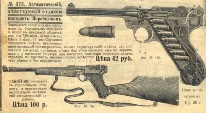 Πιστόλια Luger στη Ρωσία