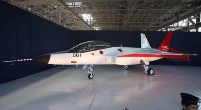 "Mitsubishi" japonés introdujo un prototipo de avión con tecnología sigilosa