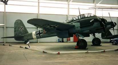 Тяжелые двухмоторные истребители Мессершмитт Bf.210 и Bf.410