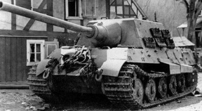 SAU antichar de l'Allemagne pendant la guerre (partie 9) - Jagdtiger
