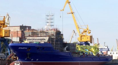 Минобороны ожидает неустойку за срыв строительства судна «Эльбрус»