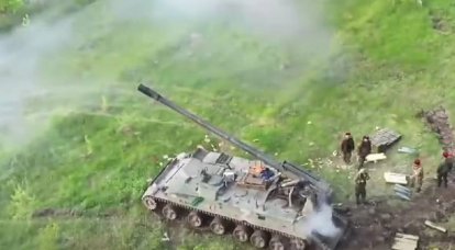 L'artiglieria delle forze armate russe ha sparato alle brigate delle forze armate ucraine nella zona di Konstantinovka in direzione di Artemovsk