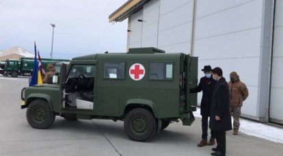 "Help from NATO": Latvia handed over to the Ukrainian Armed Forces British off-road vehicles developed in the late 1940s