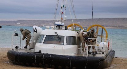 Казахстанские пограничники получили два катера на воздушной подушке