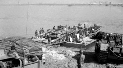 Ponti di barche e zattere dell'esercito britannico dal 1920 al 1945