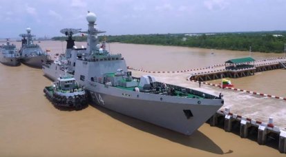 Будни флота Мьянмы