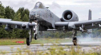 Американские штурмовики А-10 приземлятся на эстонском острове