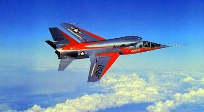 Экспериментальный истребитель F-107А «Ultra Sabre» (США)