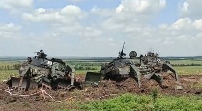 Ryska minor mot den ukrainska motoffensiven
