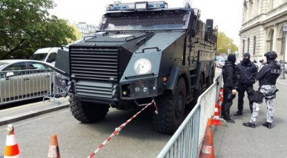 Armored vehicles: first battlefield, and now the police
