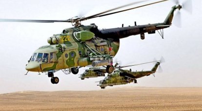 叙利亚的军事局势：库尔德人宣布俄罗斯航空兵部队的三架直升机降落