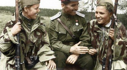 Great Patriotic War in color