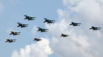 100 лет ВВС России часть 1 - Проходы и пилотажные группы