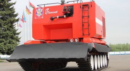 Казахстан закупает в Беларуси пожарные танки ГПМ-72