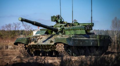 Kharkiv는 우크라이나 군대를 위해 "매우 현대화된" 지휘 탱크 T-64BVK를 보여주었습니다.