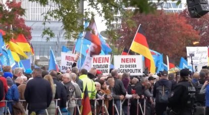 Британские СМИ: В Восточной Германии нарастают протесты против продолжения войны Запада с Россией