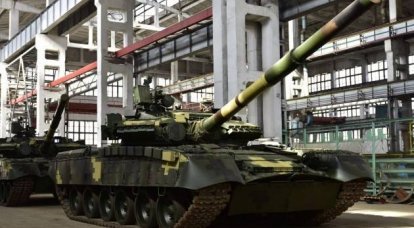 Porochenko a envoyé le "volant" T-80 au Donbass