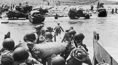 "Heroic Landing" Allies in Normandy