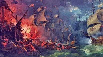 8 August 1588. The British fleet defeated the Spanish "Invincible Armada"