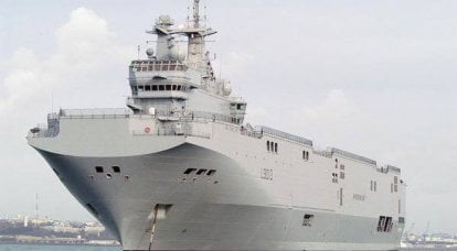 Mistral class amphibious assault ships