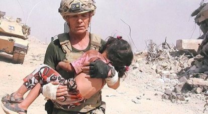 Как американский 56-летний "спецназовец" в Мосуле ребёнка спасал...