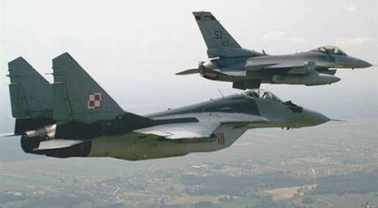 МиГ-29 потерпел крушение в Польше