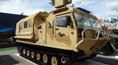 Le guardie di frontiera russe hanno ricevuto per testare un prototipo di veicolo fuoristrada TM-140