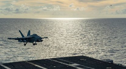 The US Navy commented on the presence of several aircraft carriers in the Philippine Sea