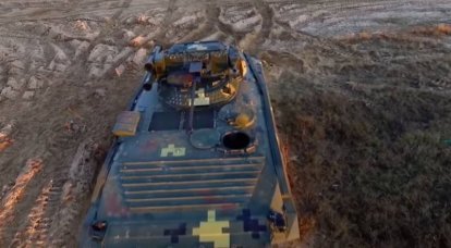 ウクライナ国軍参謀本部は、BMP-1のアップグレード版の「妥当性」という言葉を呼んだ。
